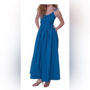 LOVE THE LABEL Micah Dress in Blue Saphire XS